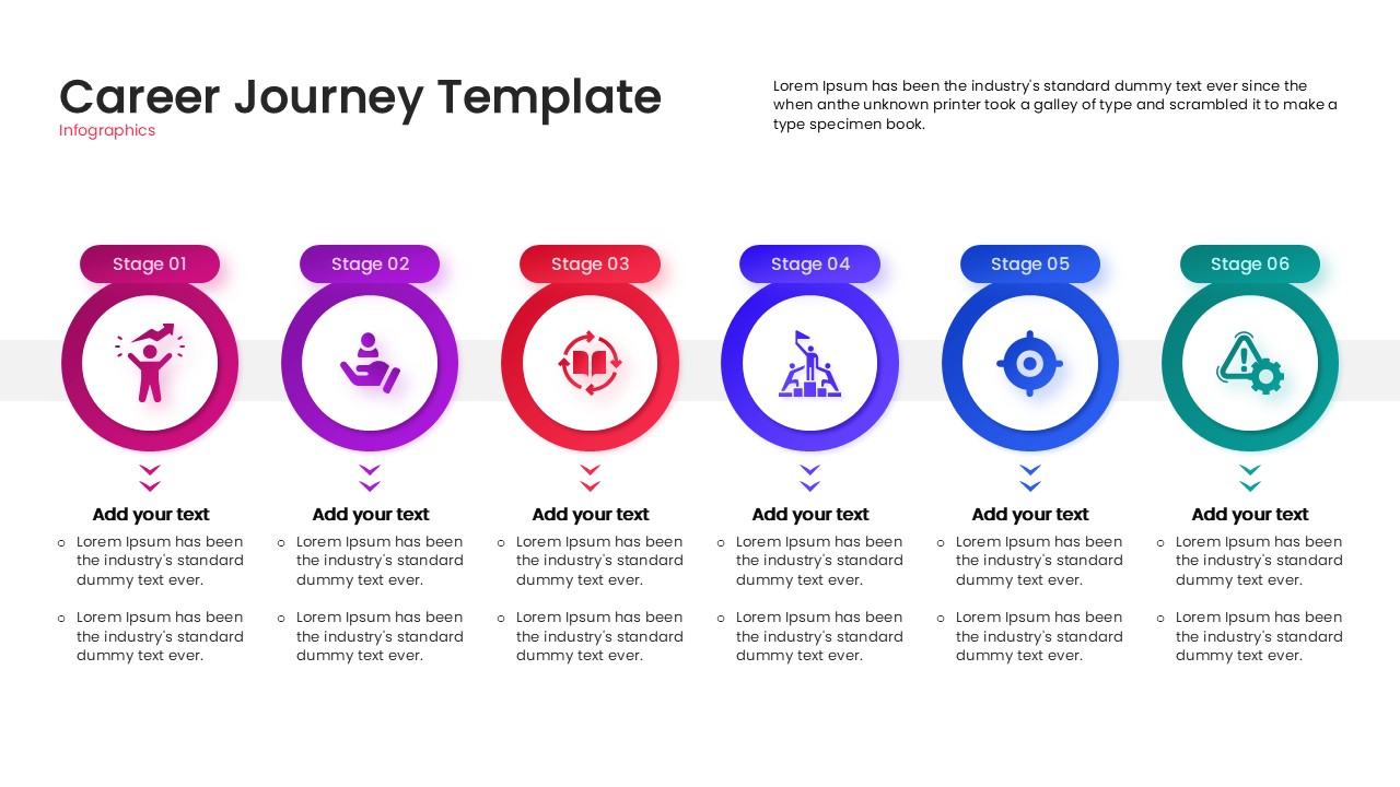 Career Journey Timeline Template