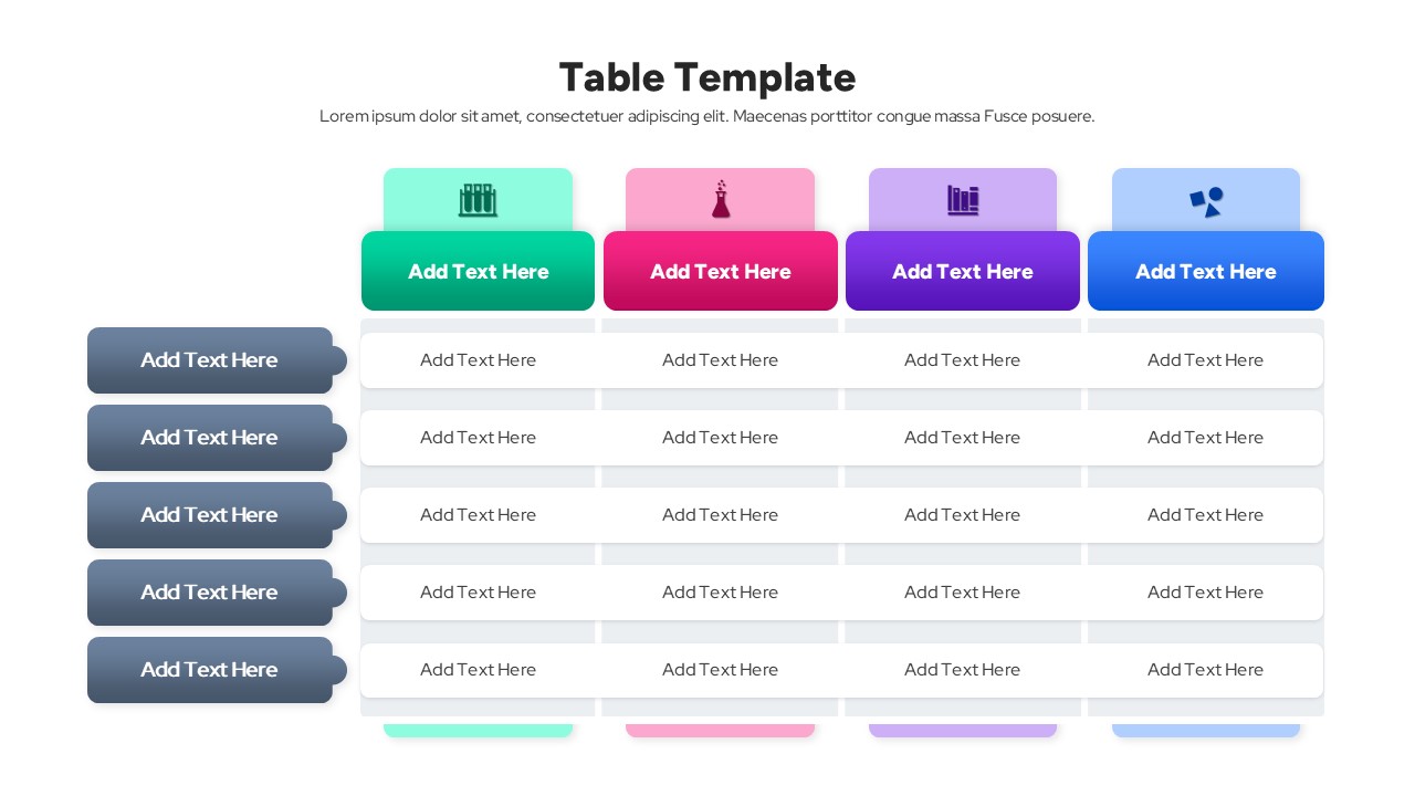 comparison table template
