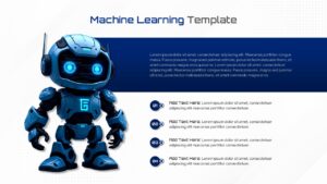 Dark mode presentation template for deep learning and data science topics.