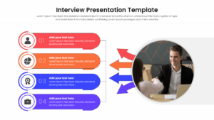 Circular node diagram connecting skills and work experience to a central image
