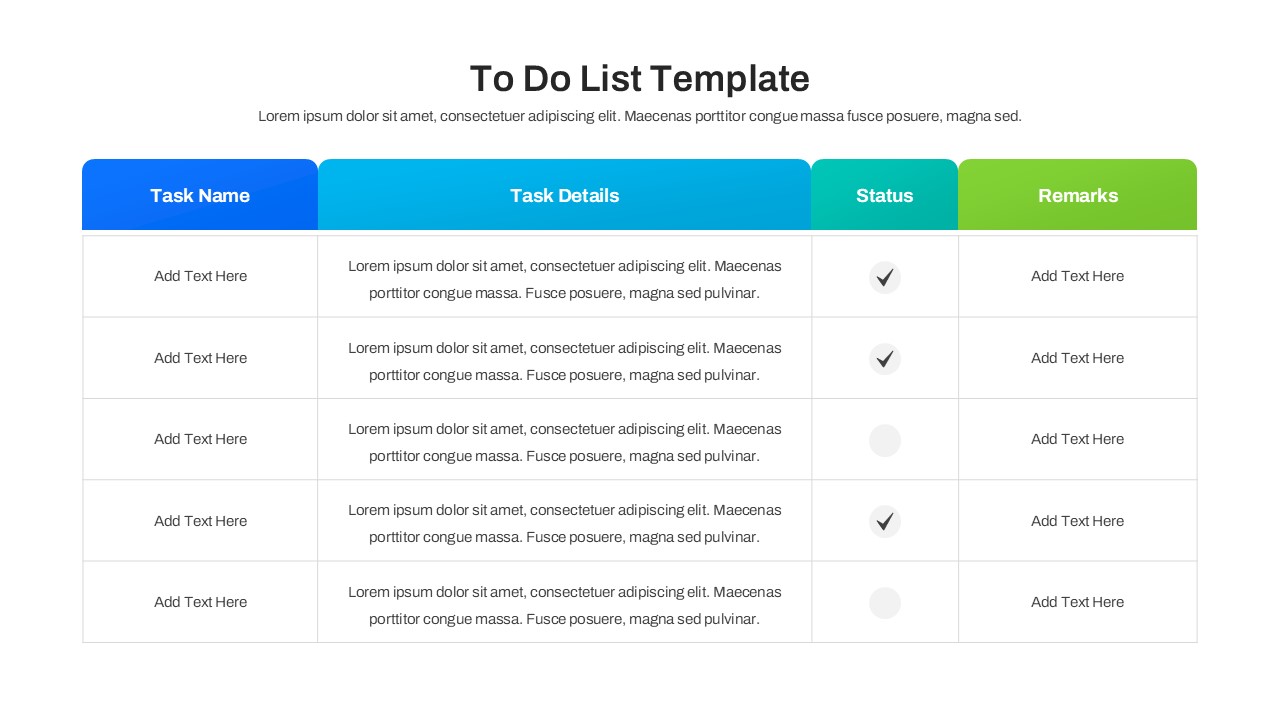 Priority management slide categorized into Today's Priorities, Completed Tasks, Notes, and Next Steps