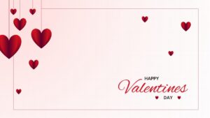 cute romantic valentines theme background