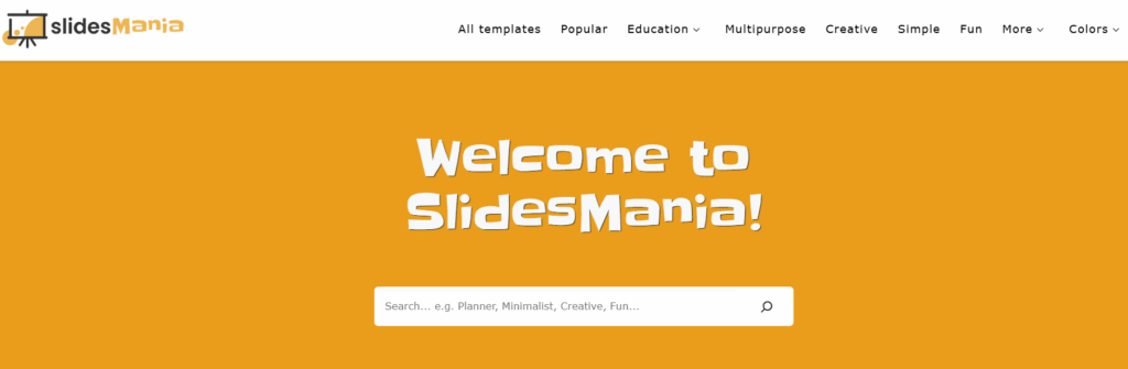 slidesmania library of creative template