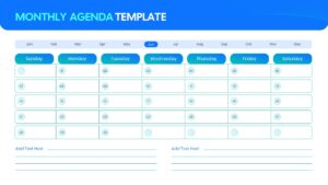 Corporate Schedule Slide