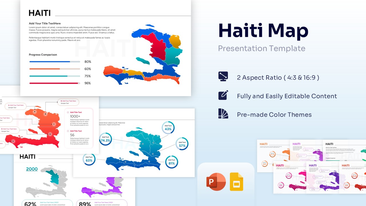 Haiti Map Featured Image Showcasing Multiple Maps
