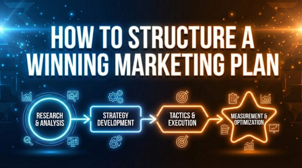 how to structure winning marketing