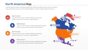 muti color regional data map template