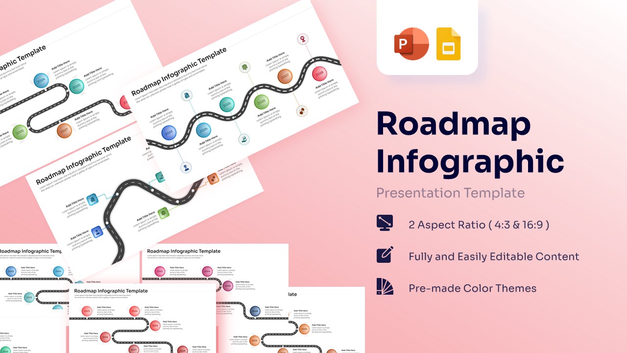 Roadmap Infographic Presentation Template