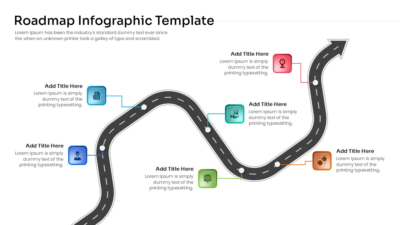 Roadmap Infographic Template