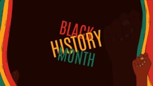 black history month dark background