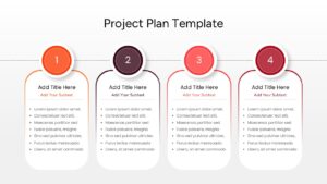 horizontal timeline template